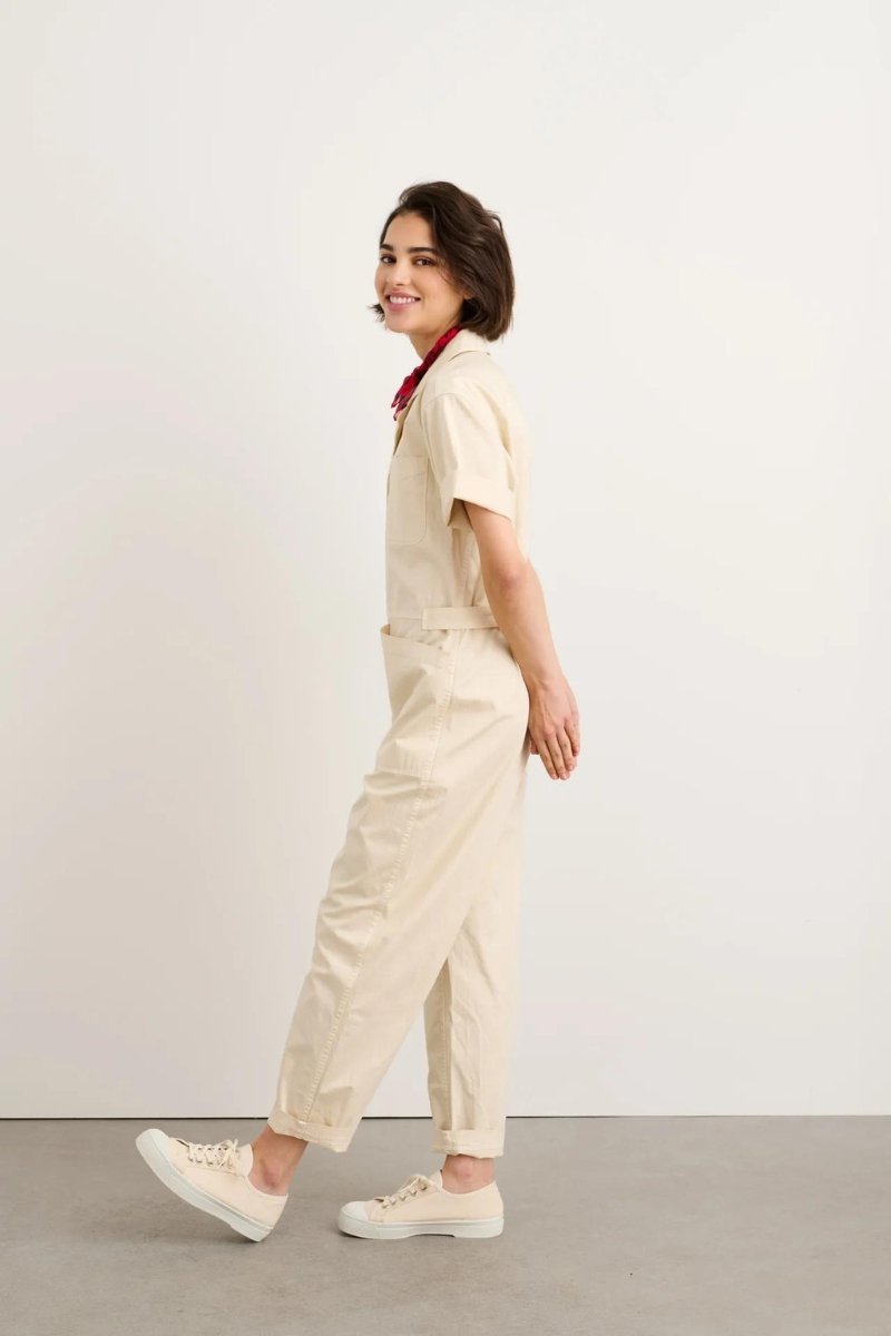 Standard short sleeve jumpsuit - Alex Mill - Archery Close