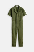 Standard short sleeve jumpsuit - Alex Mill - Archery Close